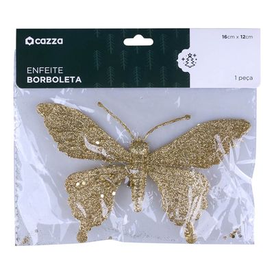 Enfeite Borboleta 16cm CV244471 Cazza Dr