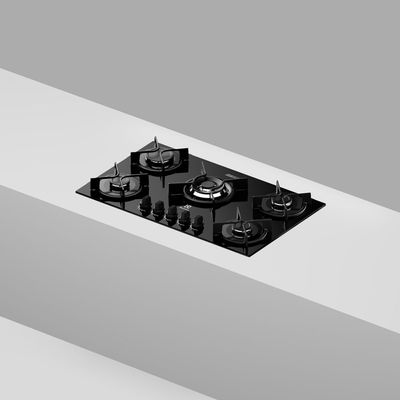 Cooktop 5 Bocas a Gás Electrolux Mesa Vidro Experience ChamaPrecisa e Multi Chama (KE5GC) Bivolt