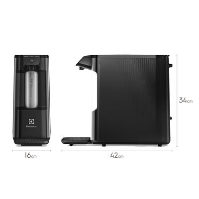 Purificador Electrolux Eletrônico Compacto Experience Pure 4x Digital Preto (PE12P) Bivolt