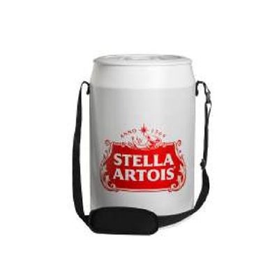 Cooler Praia Stella com Alça Mochila 24 Latas - Anabell Branco