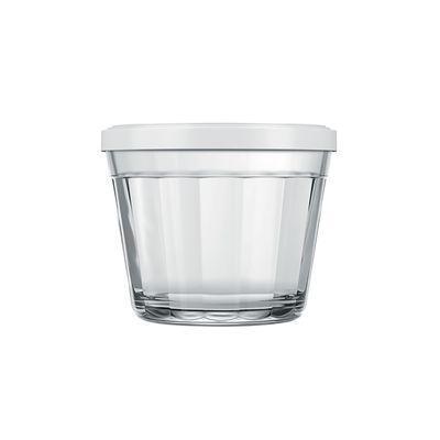 Tigela Americano Nadir em Vidro com Tampa 150ml - Item Sortido