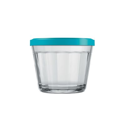 Tigela Americano Nadir em Vidro com Tampa 150ml - Item Sortido