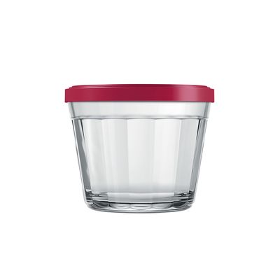 Tigela Americano Nadir em Vidro com Tampa 150ml - Item Sortido