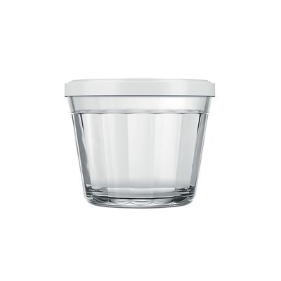 Tigela Americano Nadir em Vidro com Tampa 150ml - Item Sortido