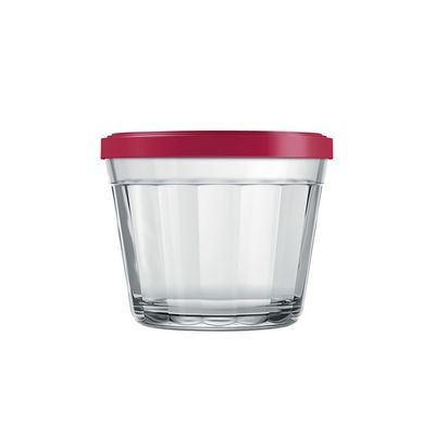 Tigela Americano Nadir em Vidro com Tampa 150ml - Item Sortido