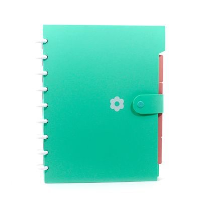 Caderno Colegial Smart Confetti Capa Plástica Le Style Candy Colors 72 Folhas - Item Sortido
