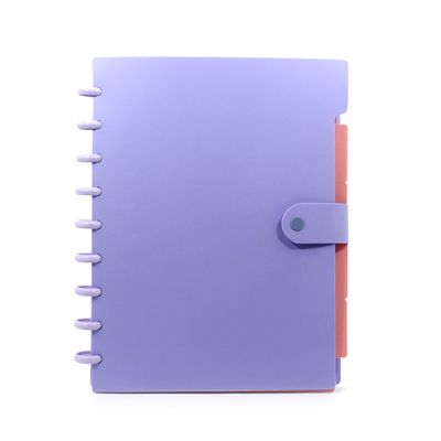 Caderno Colegial Smart Confetti Capa Plástica Le Style Candy Colors 72 Folhas - Item Sortido