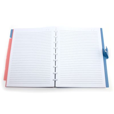 Caderno Colegial Smart Confetti Capa Plástica Le Style Candy Colors 72 Folhas - Item Sortido