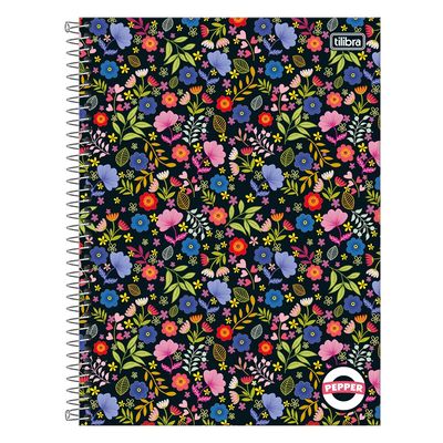 Caderno Universitário Tilibra Pepper 1 Matéria 80 Folhas - Item Sortido