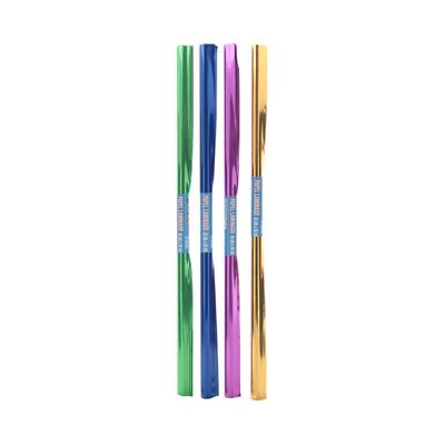 Papel Laminado Packpel Colorido 45x59cm com 3 Folhas Cores Diversas - Item Sortido