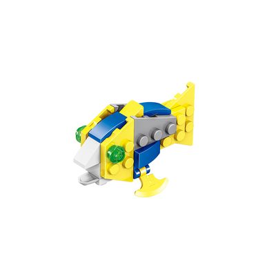 Blocos para Montar Fundo do Mar Xalingo 1 Unidade - Item Sortido
