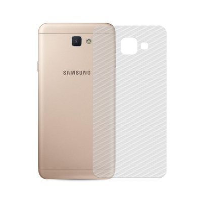 Película Traseira de Fibra de Carbono Transparente para Samsung Galaxy J7 Prime - Gorila Shield