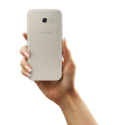 Película Traseira de Fibra de Carbono Transparente para Samsung Galaxy J7 Prime - Gorila Shield