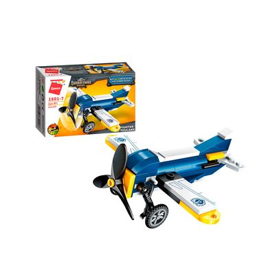 Bloco de Montar Set Combat Zones Series Policia 1801 Qman