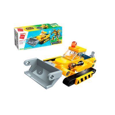 Bloco de Montar Set Trans Collector Construção 1417 Qman