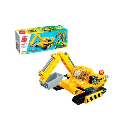 Bloco de Montar Set Trans Collector Construção 1417 Qman