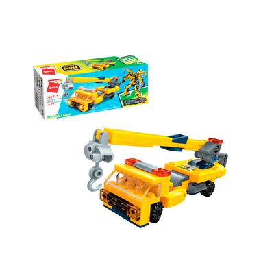 Bloco de Montar Set Trans Collector Construção 1417 Qman