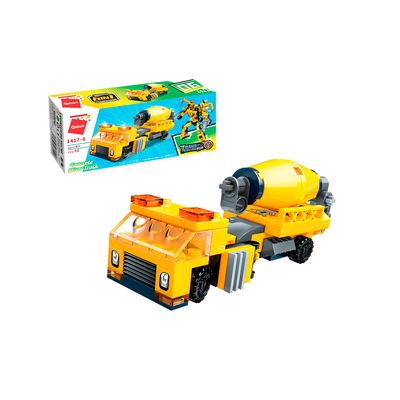 Bloco de Montar Set Trans Collector Construção 1417 Qman