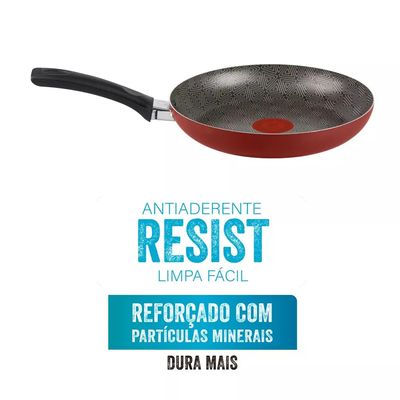 Frigideira Antiaderente Facilita Rochedo Vermelho 20cm
