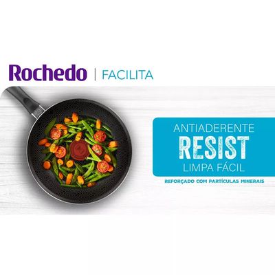 Frigideira Antiaderente Facilita Rochedo Vermelho 20cm