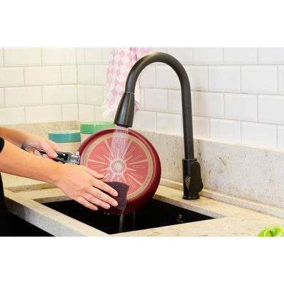 Frigideira Antiaderente Facilita Rochedo Vermelho 20cm