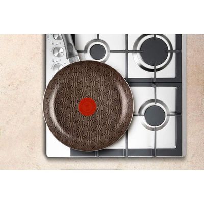 Frigideira Antiaderente Facilita Rochedo Vermelho 20cm