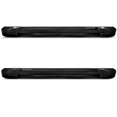 Estribo Lateral Commander 2022 a 2025 Alumínio Preto Track