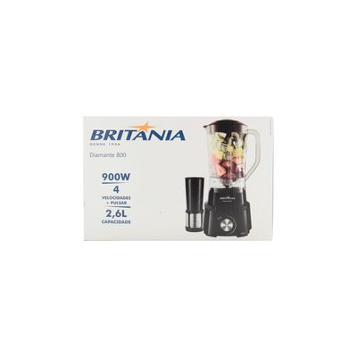 Liquidificador Britânia Diamante 800 Preto - 127V