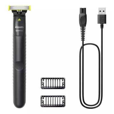 Barbeador e Elétrico One Blade Cortes Precisos e Práticos