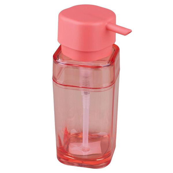 Porta Sabonete Líquido 290ml Coral Sunny Splash Coza 20462 Concreto