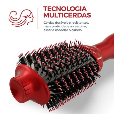 Escova Secadora Britânia Soft 4 em 1 1300W Bivolt BES12 Bivolt