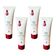 Kit 4 Shampoo Fortalecimento Doce Raiz 250ml De Extrato De Batata Doce