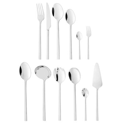 Faqueiro 54 Peças Aço Inox Firenze Wolff