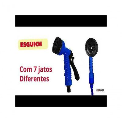 Mangueira Kepper Latex 9mts Conector Abs Azul