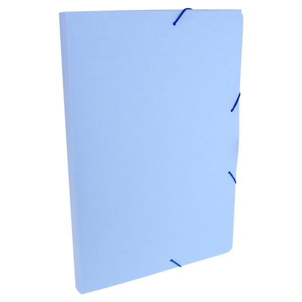 Pasta Aba Elástico Dello Serena Lombo 2cm Azul 33,5x23,5cm