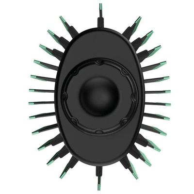 Escova Secadora Gama Babosa Brush 3d - Bivolt - Hdcbr0000000444 Preto-verde Bivolt