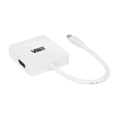 Adaptador 3 em 1 Mini Displayport para HDMI Displayport  DVI