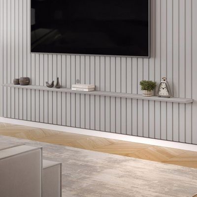 Painel Trento Ripado Para Tvs Até 75 Polegadas Bali