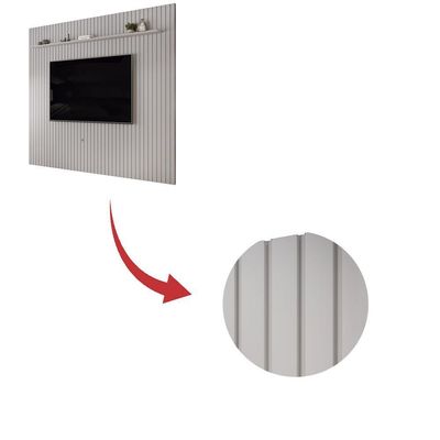 Painel Trento Ripado Para Tvs Até 75 Polegadas Bali
