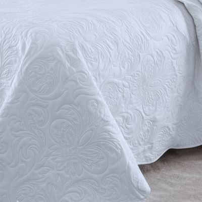 Kit Cobre Leito Colcha Basic Casal 3 Peças Dupla Face Liso Classic - Branco - 100% Poliéster