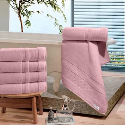 Toalha De Rosto Bouton/Buettner Algodão Egípcio 50cmx80cm Aliance Dusty Rose