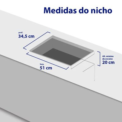 Cooktop Supreme 4 Bocas com Mesa de Vidro e Tripla Chama Dako Preto / Bivolt