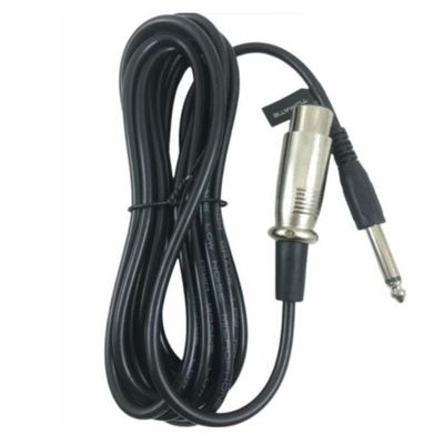 Cabo De Microfone Conexão P10 Macho x XLR Fêmea 5m Tomate