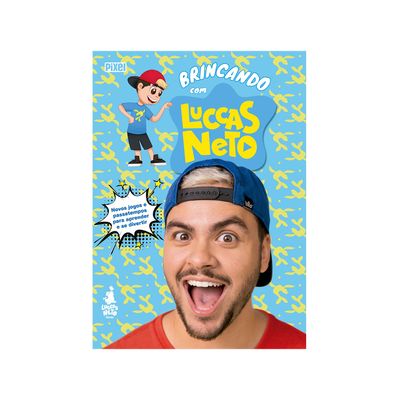 Livro Infantil Pixel Brincando com Luccas Neto