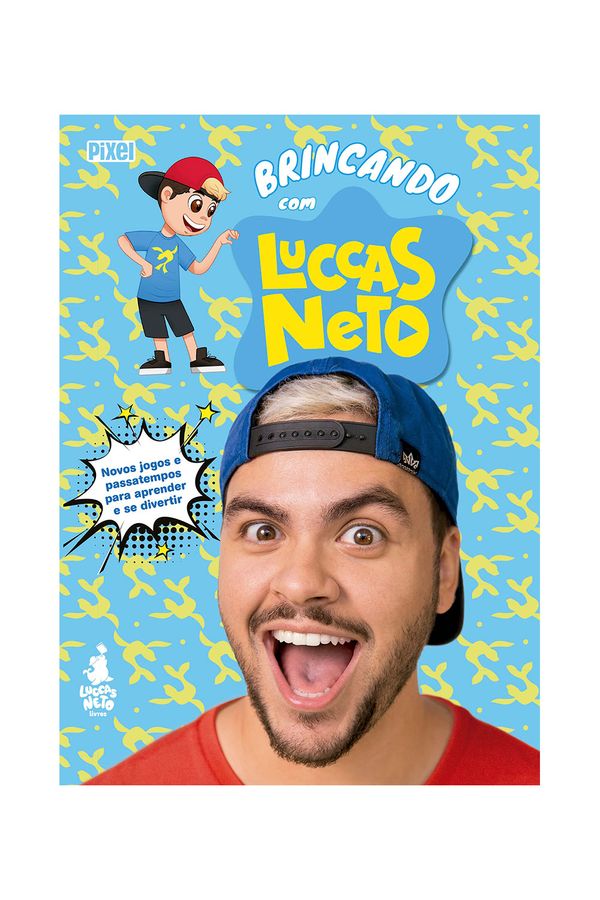 Livro Infantil Pixel Brincando com Luccas Neto