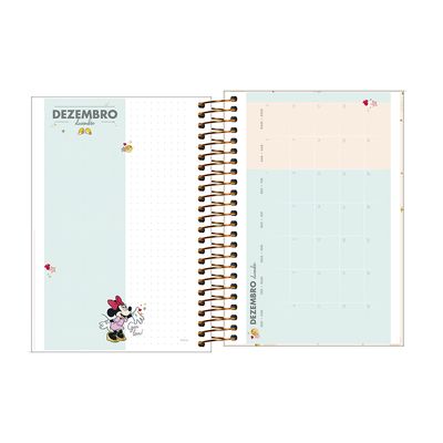 Agenda Tilibra Espiral Minnie 129x187mm Capas Diversas - Item Sortido