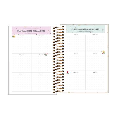 Agenda Tilibra Espiral Minnie 129x187mm Capas Diversas - Item Sortido