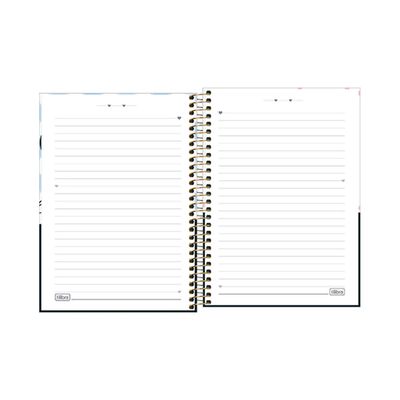 Caderno Tilibra Espiral Capa Dura 1/4 Minnie 80 Folhas Capas Diversas - Item Sortido