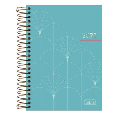 Agenda Executiva Tilibra Espiral Spot Feminina Média - Item Sortido