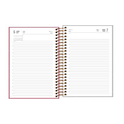 Agenda Executiva Tilibra Espiral Spot Feminina Média - Item Sortido